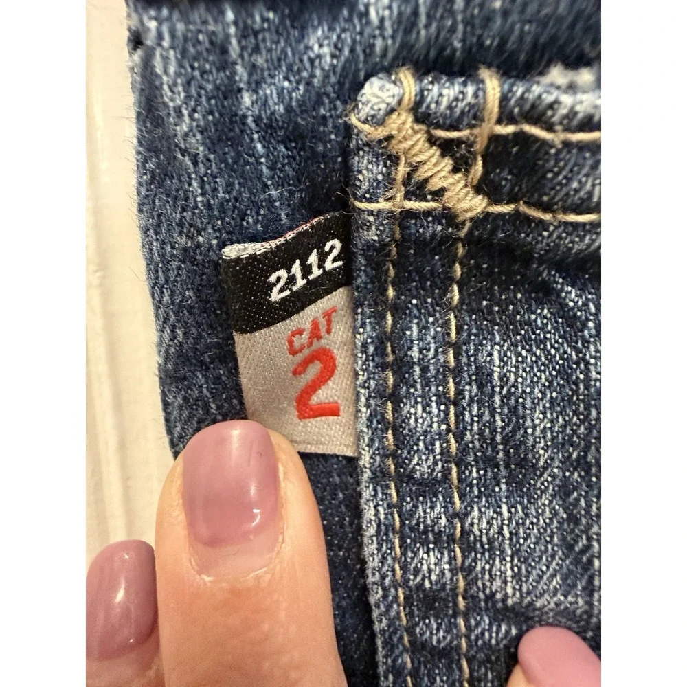 Carhartt FR Denim Jeans Men's 38X34 Cat 2 Relaxed Fit Flame Resistant Workwear